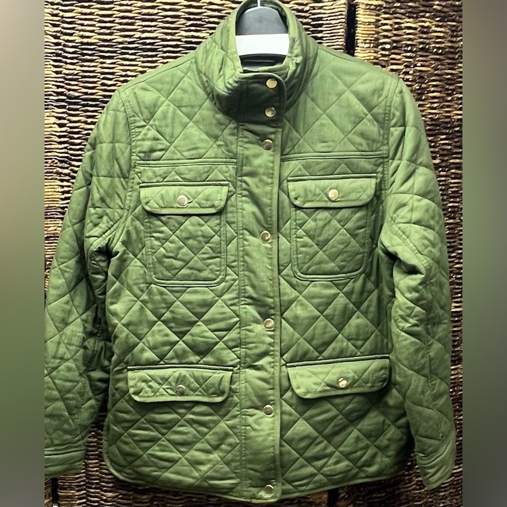 J. Crew - Quilted Downtown Field Jacket ,‎ Size: Medium